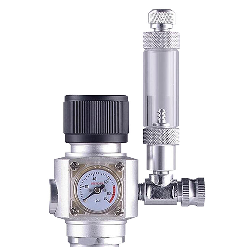 ST-70-1 Regolatore di CO2 integrato con manometro e contatore